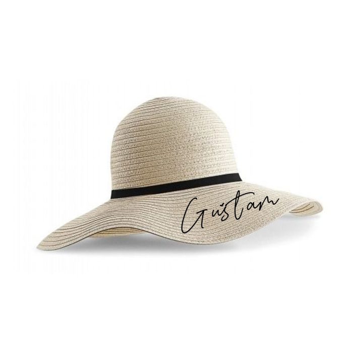 Šešir širokog oboda s personalizacijom