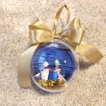 Božićna kuglica sa fotografijama